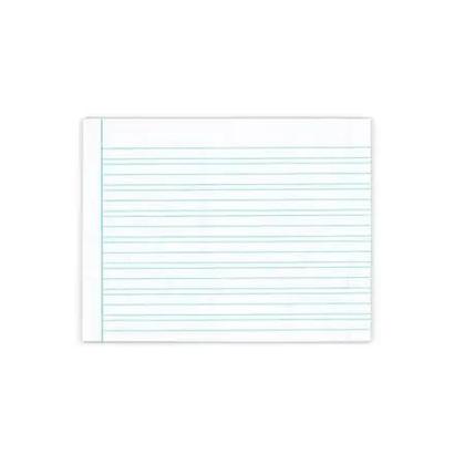 Imagem de Caderno Caligrafia Horizontal Pedagógico Capa Dura Brochura Vermelho 96 Folhas