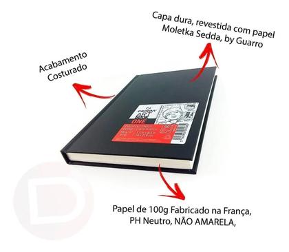Imagem de Caderno canson sketchbook one 98fls 100g/m2 a5(14cmx21,6cm)