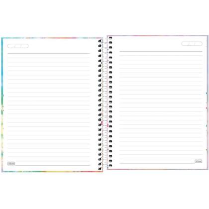 Imagem de Caderno Capa Dura Colegial Good Vibes 160 Folhas 10 Matérias TILIBRA