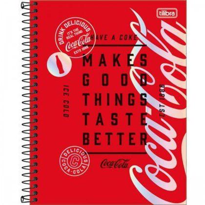Imagem de Caderno Colegial C/D 10 Materias 160 Folhas Coca-Cola Tilibra Sortido