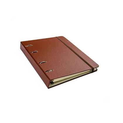 Imagem de Caderno Criativo Office Duo Argolado Clássica Pautado & Pontado A5 Café Cicero