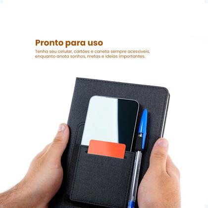Imagem de Caderno De Anotações Executivo Capa Dura Caderneta 120 Pag.