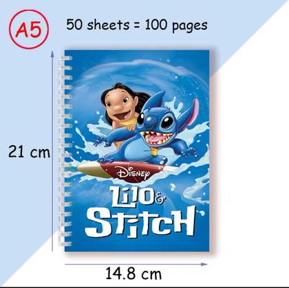Imagem de Caderno de Anotações Lilo & Stitch A5