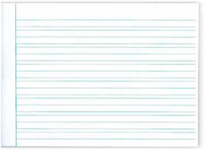 Imagem de Caderno de Caligrafia 1/4 Horizontal 96fls Verde (Tamoio)