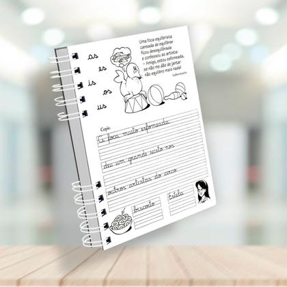 Imagem de Caderno De Caligrafia Com Atividades - Capa Dura - 160 Pgs