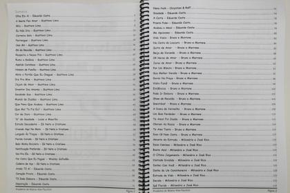 Imagem de Caderno de Cifras para Ukulele Sertanejo 100 músicas