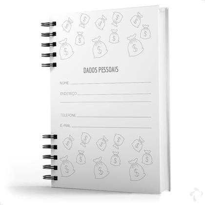 Imagem de Caderno De Controle De Caixa Capa Dura Meu Controle Hexágono