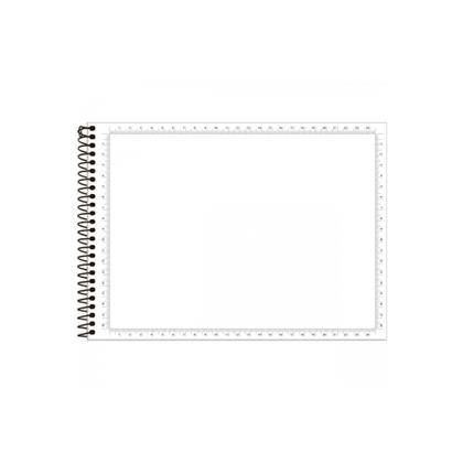 Imagem de Caderno de Desenho Milimetrado com 60 folhas Foroni Capa dura