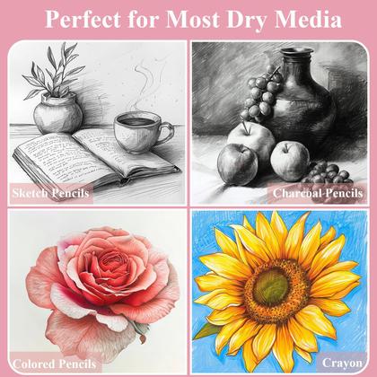 Imagem de Caderno de Esboços Fuxi 9x12cm - Bloco de Desenho Espiral com 100 Folhas