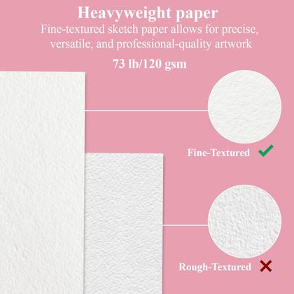 Imagem de Caderno de Esboços Fuxi 9x12cm - Bloco de Desenho Espiral com 100 Folhas