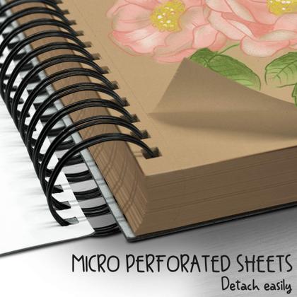 Imagem de Caderno de Esboços NIL-TECH Premium - 9x12" - 175g/m² - 70 Folhas