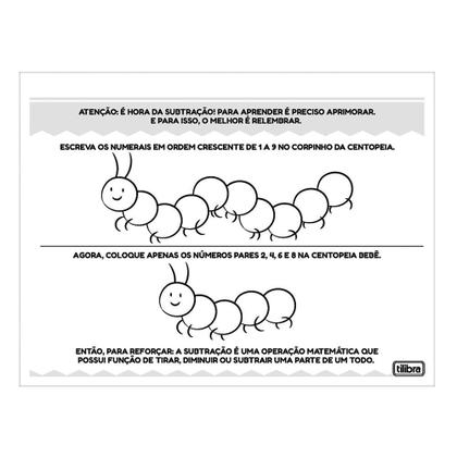 Imagem de Caderno de Matemática Subtração Académie 20 Folhas - Tilibra
