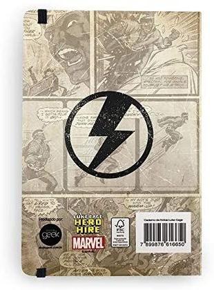 Caderno de Notas Marvel Luke Cage - Studio Geek Imagem de Caderno de Notas Marvel Luke Cage