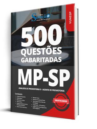 Imagem de Caderno de Questões MP-SP - Analista de Promotoria II - Agente de Promotoria - 500 Questões Gabaritadas