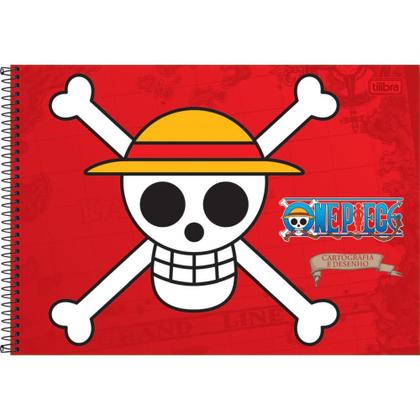 Imagem de Caderno Desenho UNIV Capa Dura ONE Piece 80FLS PCT com 04