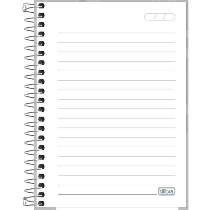 Imagem de Caderno Escolar Espiral Capa Dura 1/4 D+ 96 Folhas -TILIBRA