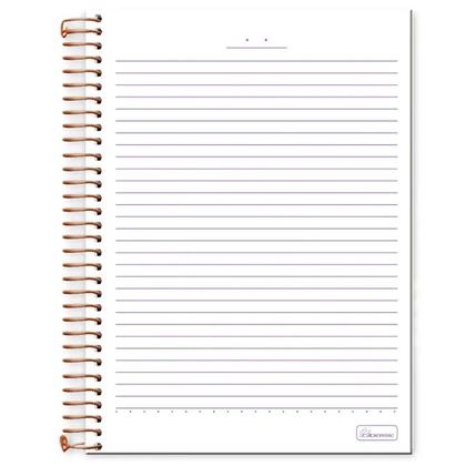 Imagem de Caderno espiral 1/4 80 folhas capa dura Audrey Cadersil