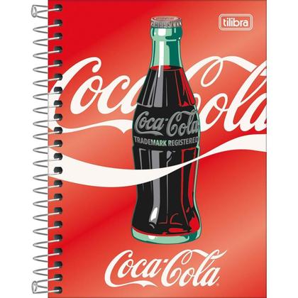 Imagem de Caderno Espiral Cd Colegial Coca-Cola 1 Matéria 80F Tilibra
