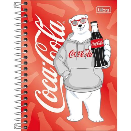 Imagem de Caderno Espiral Cd Colegial Coca-Cola 1 Matéria 80F Tilibra