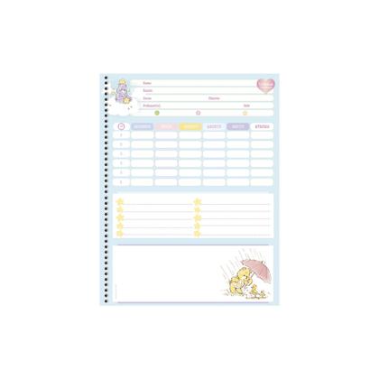 Imagem de Caderno espiral colegial capa dura 10x160 folhas ursinhos carinhosos - sortidos - são domingos/animativa