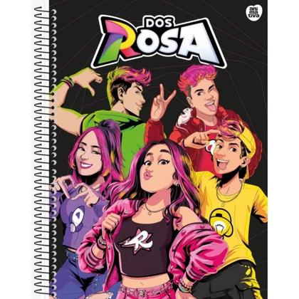 Imagem de Caderno Espiral Emily Vick Ketlen Void Leozinho Robson Dos Rosa Capa Dura 1 Matéria 80 Folhas