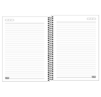 Imagem de Caderno Espiral Grande Universitário 10 Matérias Vibe Feminino/Masculino (Á escolher) 160 Folhas Capa Dura Tilibra