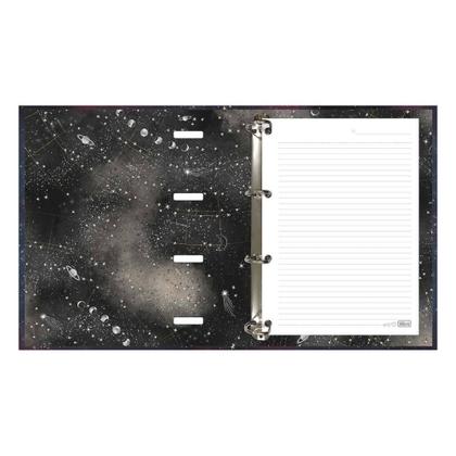 Imagem de Caderno Fichário Argolado C/ Elástico Magic 80 Fls 200mm x 275mm Tilibra
