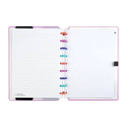 Imagem de Caderno Inteligente Bubble Medio 19x25,5cm 80fls