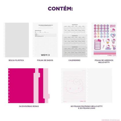 Imagem de Caderno Inteligente de discos Hello Kitty - M