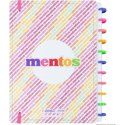Imagem de Caderno Inteligente Grande Mentos com Bolsa Aromática e Discos Coloridos - 80 Folhas