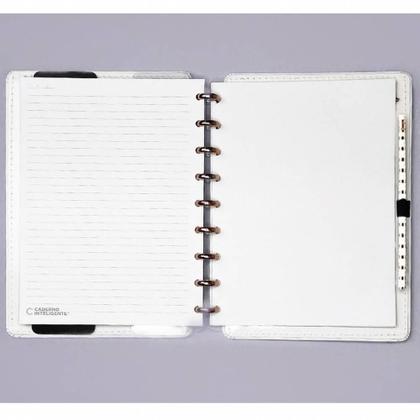 Imagem de Caderno Inteligente Medio All White Branco 80 Folhas