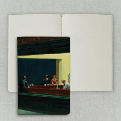 Imagem de Caderno Journal Folk Books sem Pauta 20x13,5 Nighthawks