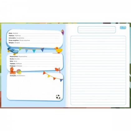 Imagem de Caderno Linguagem Capa Dura SORTIDO C/ 40 Folhas Formato 187mm x 245mm Papel 56g/m² Material Escolar 1UN