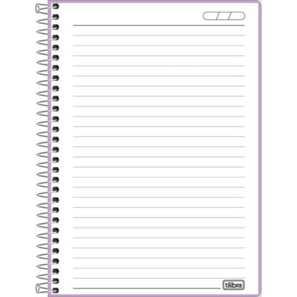 Imagem de Caderno Neon Lilás 10 Matérias 160 Folhas 302449 - Tilibra