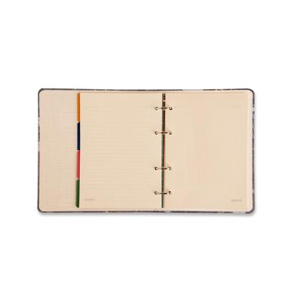 Imagem de Caderno Office Cicero A5 Lagoa Cisne Floral Off White 80fls