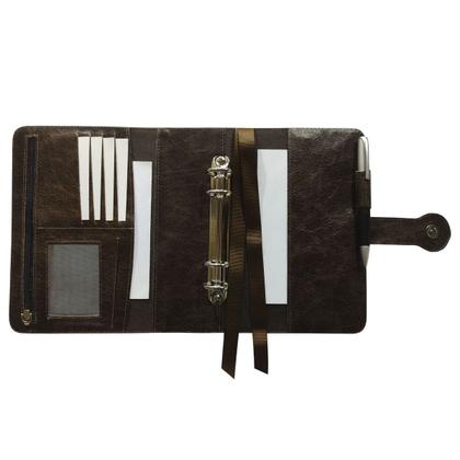 Imagem de Caderno Organizer Couro 127-R Raffai Couros