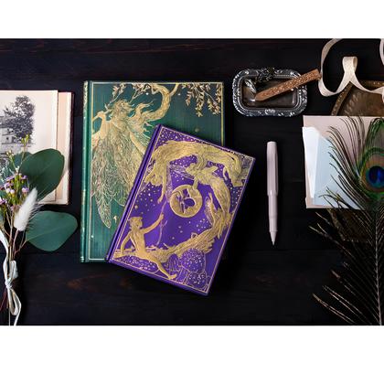 Imagem de Caderno Paperblanks Violet Fairy Midi Pautado 144 Paginas