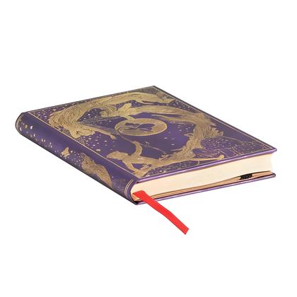 Imagem de Caderno Paperblanks Violet Fairy Midi Pautado 144 Paginas