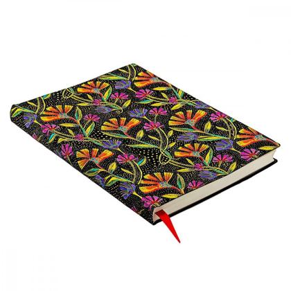 Caderno Paperblanks Wild Flowers Flexis Midi Pautado Imagem de Caderno Paperblanks Wild Flowers Flexis Midi Pautado