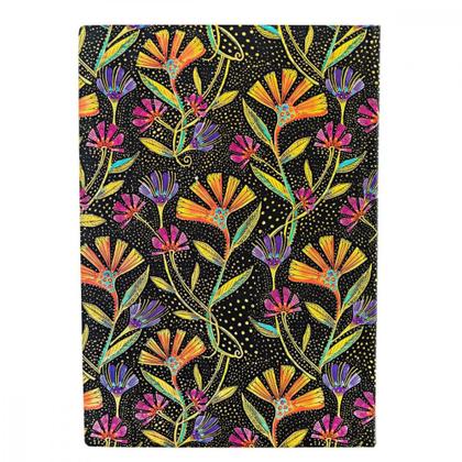 Caderno Paperblanks Wild Flowers Flexis Midi Pautado Imagem de Caderno Paperblanks Wild Flowers Flexis Midi Pautado