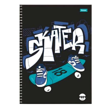 Imagem de Caderno Pequeno Fuzy Capa Dura 80 Folhas 56G/M2 Foroni