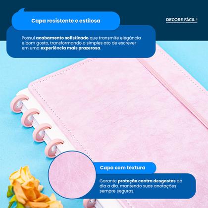 Imagem de Caderno Personalizado De Disco Inteligente Grand Touch Couro