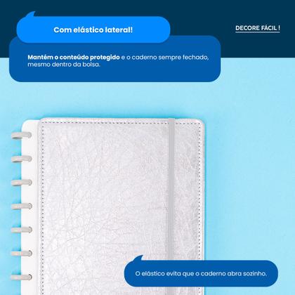 Imagem de Caderno Personalizado De Disco Inteligente Grand Touch Couro
