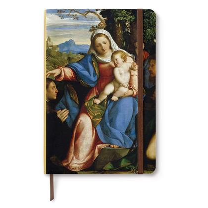 Imagem de Caderno Pontilhado taccbook A Virgem e o Menino 14x21 Flex