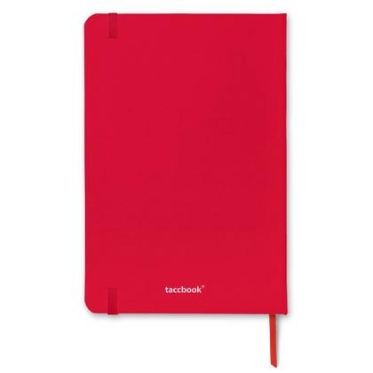 Imagem de Caderno Quadriculado taccbook Vermelho 14x21 Ríg.