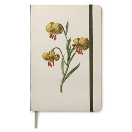 Imagem de Caderno Sem pauta taccbook Ramo com três lírios 14x21 Ríg.
