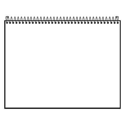 Imagem de Caderno Sketchbook Espiral Académie A4 40 Folhas - Tilibra