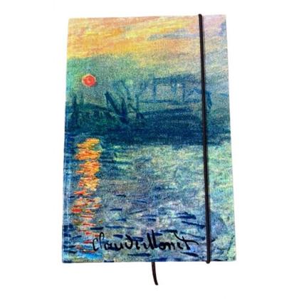 Imagem de Caderno Sketchbook Grande - Capa Impressão, Nascer Do Sol - Monet - 21x14cm