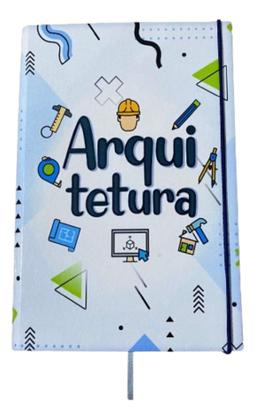 Imagem de Caderno Sketchbook Grande - Capa Profissões Arquitetura - 21x14cm