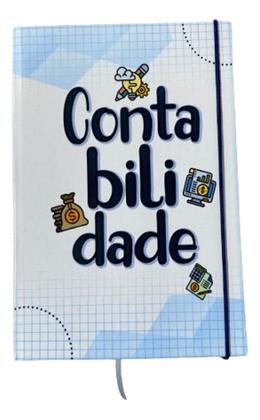 Imagem de Caderno Sketchbook Grande - Capa Profissões Contabilidade - 21x14cm